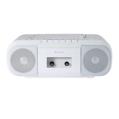 TOSHIBA 東芝 CDラジカセ AUREX AX-KCR60(W) カセットレコーダー ホワイト