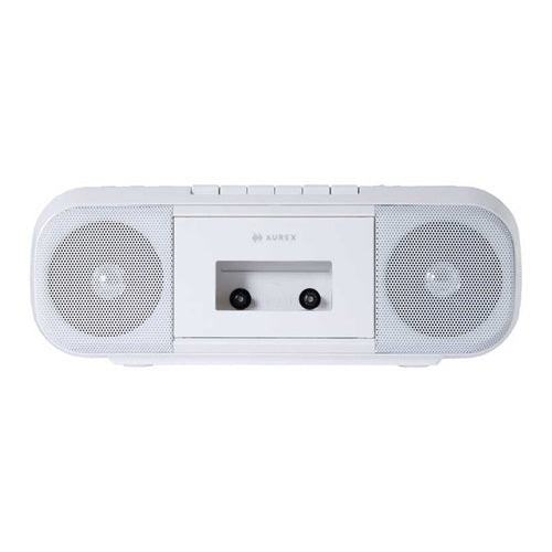 TOSHIBA 東芝 CDラジカセ AUREX AX-KCR60(W) カセットレコーダー ホワイト
