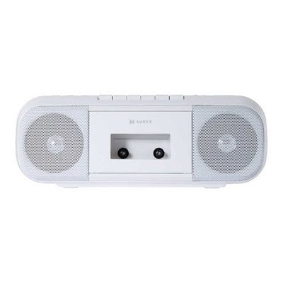 TOSHIBA 東芝 CDラジカセ AUREX AX-KCR60(W) カセットレコーダー ホワイト