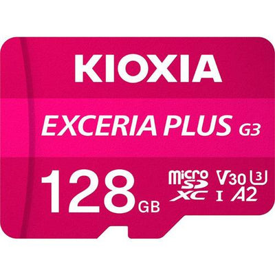 マイクロSDカード EXCERIA PLUS G3 microSDXC UHS-I メモリカード 128GB KIOXIA KMUH-C128G