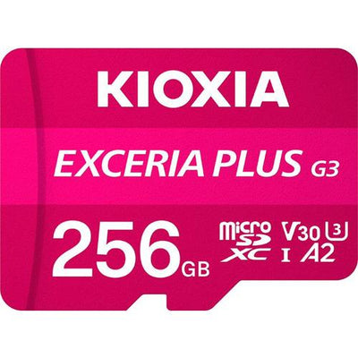 マイクロSDカード EXCERIA PLUS G3 microSDXC UHS-I メモリカード 256GB KIOXIA KMUH-C256G