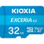 マイクロSDカード EXCERIA G3 microSDHC/microSDXC UHS-I メモリカード 32GB KIOXIA KMU-C032G