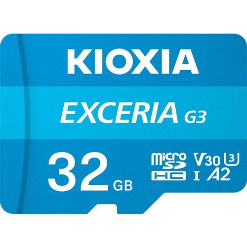 マイクロSDカード EXCERIA G3 microSDHC/microSDXC UHS-I メモリカード 32GB KIOXIA KMU-C032G