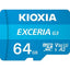 マイクロSDカード EXCERIA G3 microSDHC/microSDXC UHS-I メモリカード 64GB KIOXIA KMU-C064G