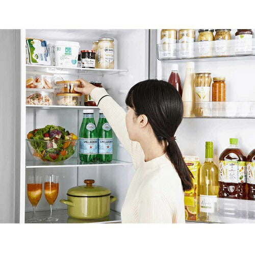 2ドア冷蔵庫 293L シルバー 右開き TCL TR-B29AS