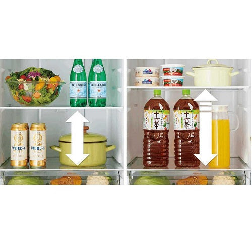 2ドア冷蔵庫 293L シルバー 右開き TCL TR-B29AS