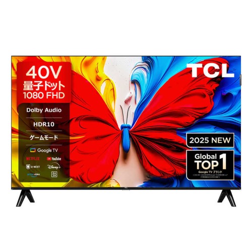 テレビ 液晶 40型 S5K 量子ドット TV 40V型 S5Kシリーズ TCL 40S5K