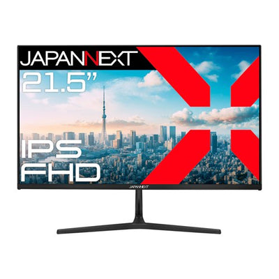 JAPANNEXT 21.5インチ IPSモニター JN-IPS215DF フルHD 75Hz 非光沢 HDMI VGA スピーカー内蔵 VESA対応