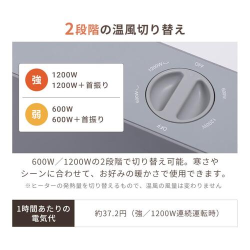 Three-up スリーアップ 大風量人感センサーセラミックヒーター CH-T2688GG