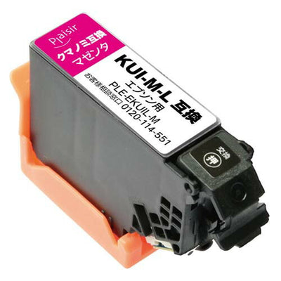 互換のインクカートリッジ プレジール PLE-EKUIL-M