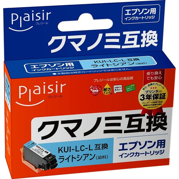 互換のインクカートリッジ プレジール PLE-EKUIL-LC