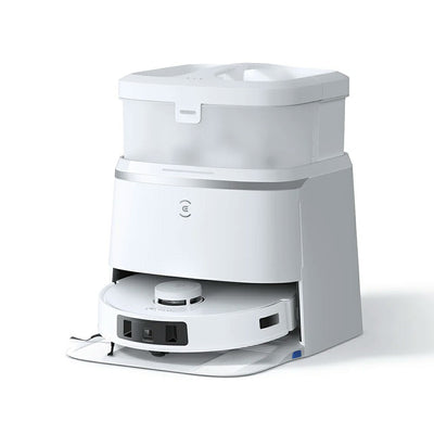 ロボット掃除機 DEEBOT T30 PRO OMNI エコバックス ECOVACS お掃除ロボット ecovacs 掃除機 自動掃除機 吸引 掃除ロボット 自動ゴミ収集 水拭き 2in1 高性能 マッピング機能 ホワイト×シルバー DDX14-12EE