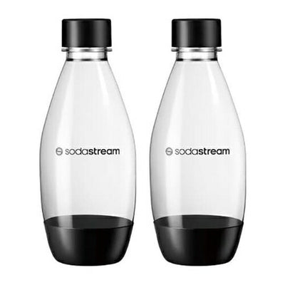 SodaStream DWSボトル 0.5L 2本セット ブラック ソーダストリーム SSB0081