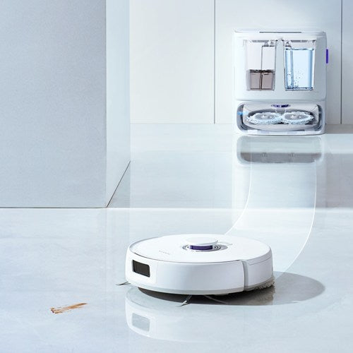 Narwal ロボット掃除機 Z10 YJCC020 ホワイト 5200mAhバッテリー 水拭き対応 セルフケアベース搭載モデル