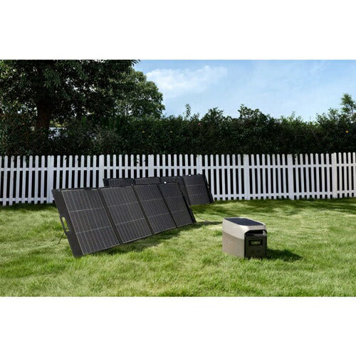 ソーラーパネル 220W 軽量 両面受光 EcoFlow EFSOLARLIGHT220W-P-D-XT-4