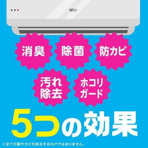 Earth アース製薬 らくハピ エアコンの防カビスキマワイパー 本体セット