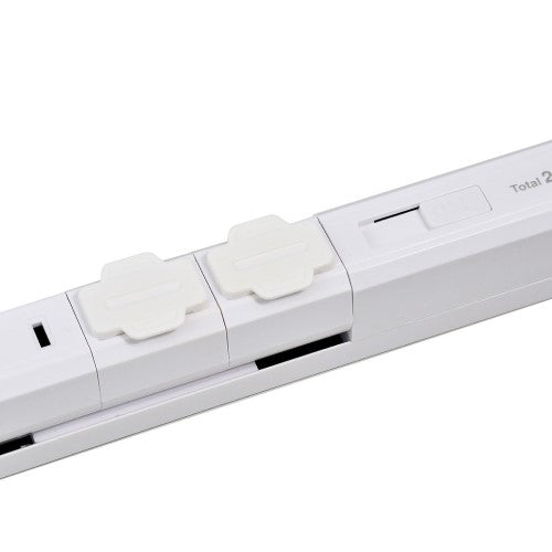 くるくる電源タップ AC4個口 USB-A×2 コード長2m 雷ガード ホワイト エルパ WBS-SL402USB(W)