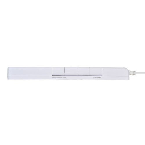 くるくる電源タップ AC4個口 USB-A×2 コード長2m 雷ガード ホワイト エルパ WBS-SL402USB(W)