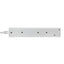 電源タップ 個別スイッチ AC4個口 USB-A×2 コード長2m 雷ガード エルパ WBK-4232SUA(W)
