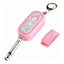 光る防犯アラーム ホイッスル付 ピンク エルパ AKB-300(PK)