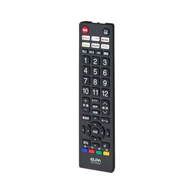 ELPA エルパ 各社対応 抗菌マルチテレビリモコン RC-TVK103