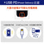 モバイル電源タップ AC3個口 USB-A×1 PD 20W対応USB-C×1 雷ガード ブラック エルパ UC-322SB(BK)