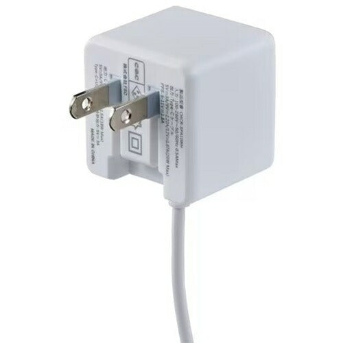 耐雷USB充電器 エルパ USB-Aポート付 PD20W 1m ホワイト 朝日電器 CHCR-SPA10WH