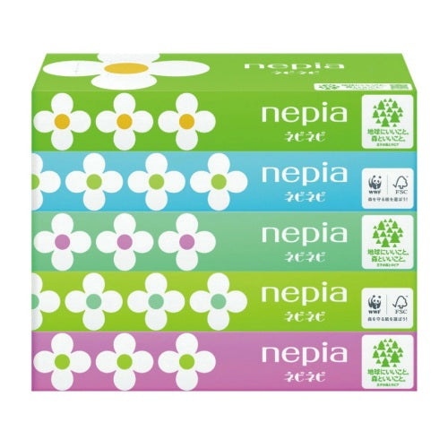 ネピネピティシュ 150組5コパック 王子ネピア