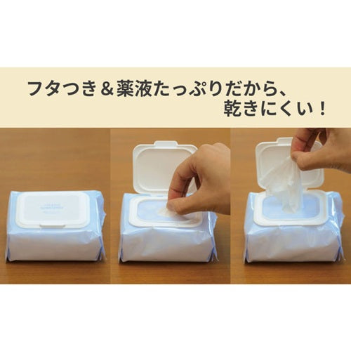 除菌ウェットティッシュ ノンアルコールタイプ wetomo 50枚入り アスト