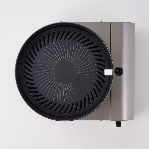 カセットガス スモークレス焼肉グリル やきまるスリム チャコールメタリック イワタニ CB-SLG-3