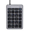 Type-C有線テンキー 22ショートカット グレーブラック ナカバヤシ TNK-SU235GYBK
