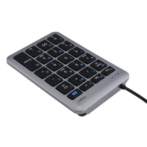 Type-C有線テンキー 22ショートカット グレーブラック ナカバヤシ TNK-SU235GYBK