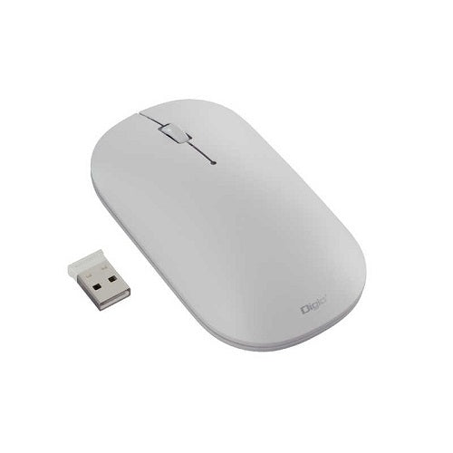 BlueLEDマウス Slimmouse 無線3ボタン ホワイト ［BlueLED /無線(ワイヤレス) /3ボタン /USB］ ナカバヤシ MUSRKT230W