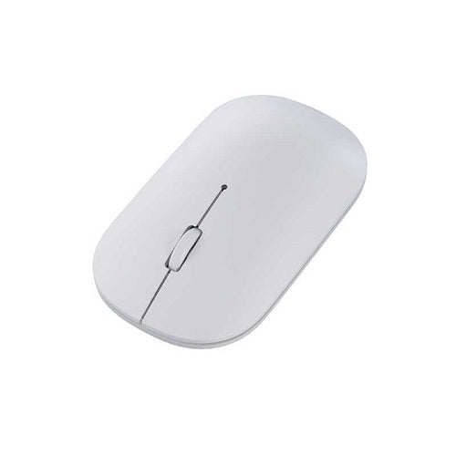 BlueLEDマウス Slimmouse 無線3ボタン ホワイト ［BlueLED /無線(ワイヤレス) /3ボタン /USB］ ナカバヤシ MUSRKT230W