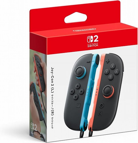 【お一人様一台限り】Switch2 Joy-Con 2 (L) ライトブルー/(R) ライトレッド
