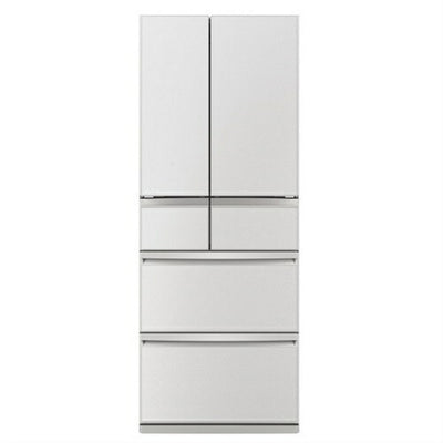 6ドア冷蔵庫 WXDシリーズ グランドリネンホワイト 観音開き 内容量：470リットル 三菱電機 MR-WXD47LM-W