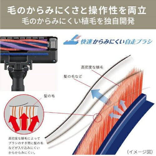 紙パック式掃除機 ホワイトゴールド 三菱 TC-FD2E-N