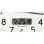 RHYTHM リズム時計 温湿度・カレンダー表示付電波掛け時計 8FYA06-003