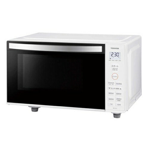 電子レンジ 17L フラット ヘルツフリー 東日本・西日本対応 ホワイト 東芝 ER-S17Y-W