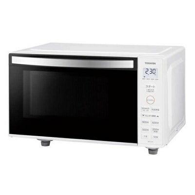 電子レンジ 17L フラット ヘルツフリー 東日本・西日本対応 ホワイト 東芝 ER-S17Y-W