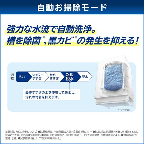 洗濯機 9kg インバーター ZABOON 東芝 AW-9DH4(W) グランホワイト 幅60cm 抗菌 ウルトラファインバブル Ag+ 低振動 低騒音