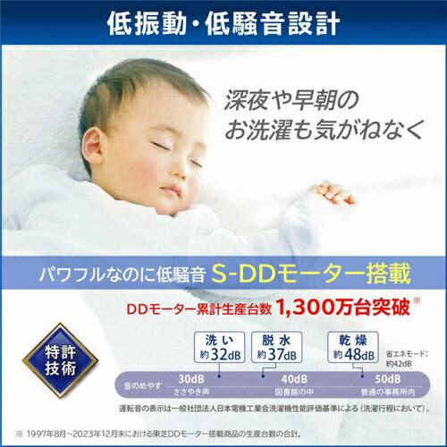 ドラム式洗濯乾燥機 東芝 TW-127×P4L(W) 左開き ZABOON 洗濯12.0kg 乾燥7.0kg グランホワイト