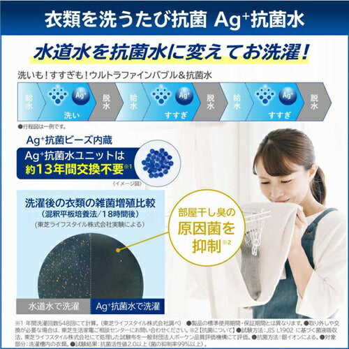 ドラム式洗濯乾燥機 東芝 TW-127×P4L(W) 左開き ZABOON 洗濯12.0kg 乾燥7.0kg グランホワイト