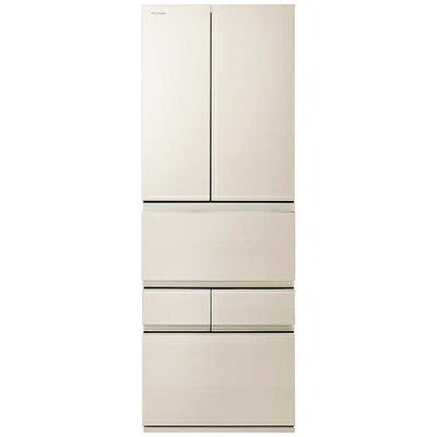 冷蔵庫 6ドア グレインアイボリー 508L 東芝 GR-Y510FZ-UC