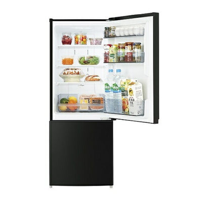 2ドア冷蔵庫 BSシリーズ エクリュブラック 右開き 内容量：153リットル TOSHIBA GR-W15BS(KT)