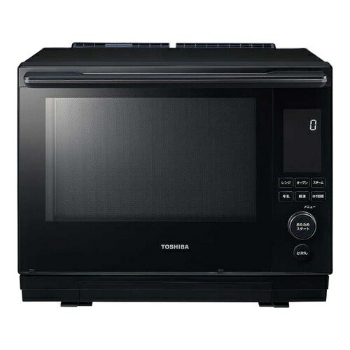 オーブンレンジ 30L 石窯ドーム TOSHIBA 東芝 ER-D5000B K グランブラック 過熱水蒸気 薄型 コンパクト