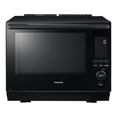 オーブンレンジ 30L 石窯ドーム TOSHIBA 東芝 ER-D5000B K グランブラック 過熱水蒸気 薄型 コンパクト