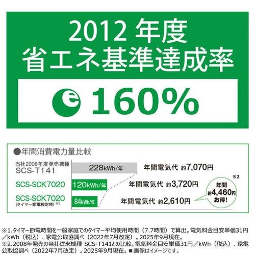 瞬間式温水洗浄便座 パステルアイボリー 東芝 SCS-SCK7020(N)