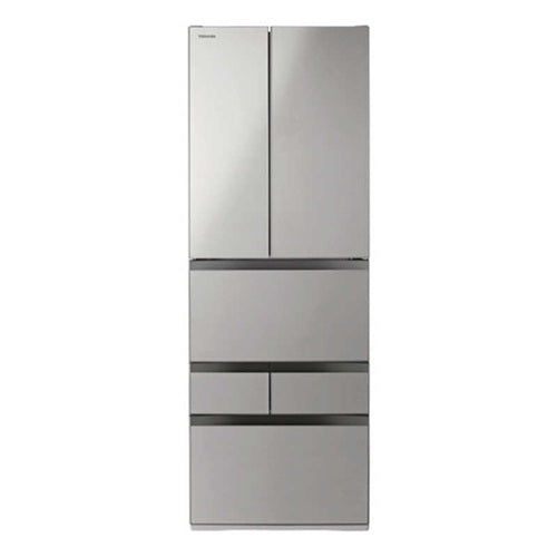 TOSHIBA 東芝 6ドアフレンチドア冷蔵庫 GR-A510FK(EH) 509L シフォングレー