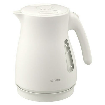 電気ケトル QUICK＆SAFE＋ 1.2L マットホワイト タイガー PCV-A120WM